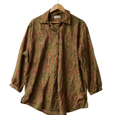 Tree of Life Womens  Size M 3/4 Sleeve Shirt G
