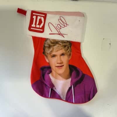 1D Niall Horan Christmas stocking 