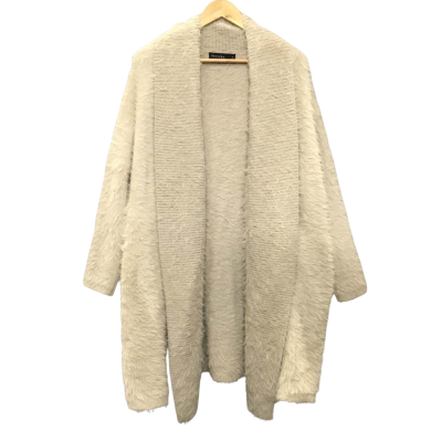 Decjuba Women's  Size S Beige Longline Cardigan