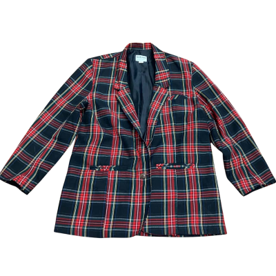 Retro Urban Essentials  Size M/L Blazer Checked 