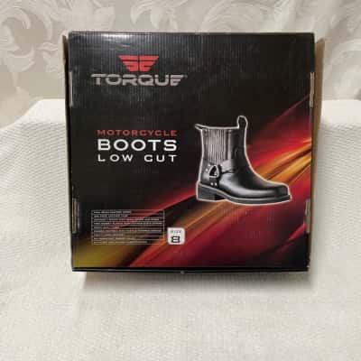 Torque Mens  Size 8 Black  / Silver 