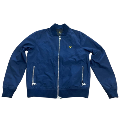 Lyle & Scott  Size M Navy Blue Jacket