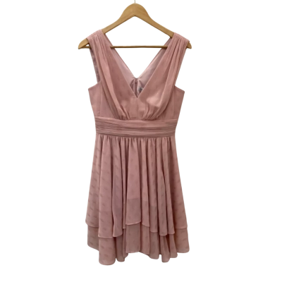 Forever New Womens  Size 8 Sleeveless Formal Dress Pink  