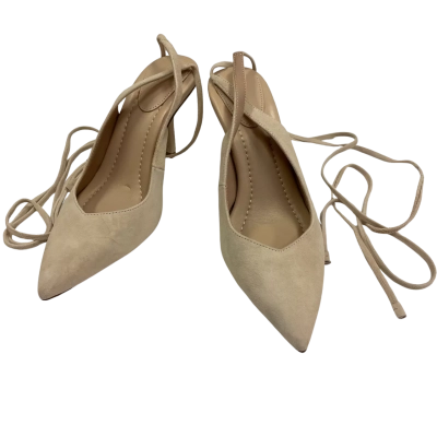 Witchery Womens  Size 38 Heels Cream 