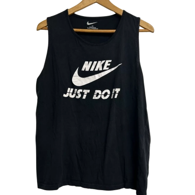 Nike Mens Size L Black Singlet