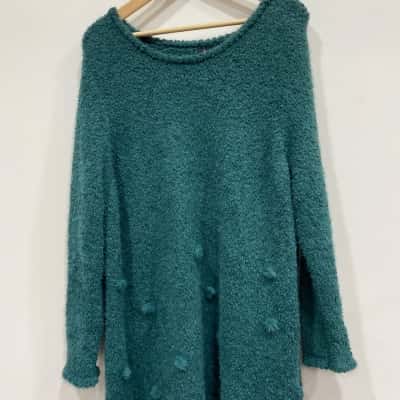 beme Womens  Size S Jumper Green 