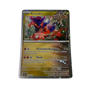 Pokémon SV Temporal Forces Koraidon 119/162 EB Games 