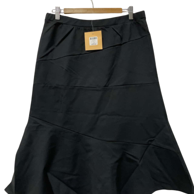 Noni B Womens  Size 12 Midi Skirt Black  
