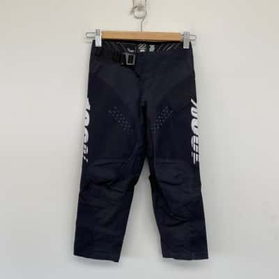 100% Black Bike Pants Kids  Size 22 