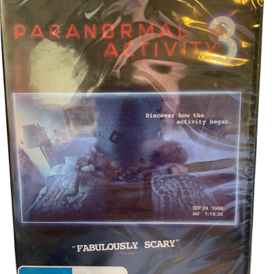 Paranormal Activity 3-Sealed -dvd