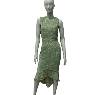  AX Paris Womens  Size 10 Bridesmaid Dress / Cocktail Dress / Formal Dress / Halter Neck Dress / Maxi Dress Green 