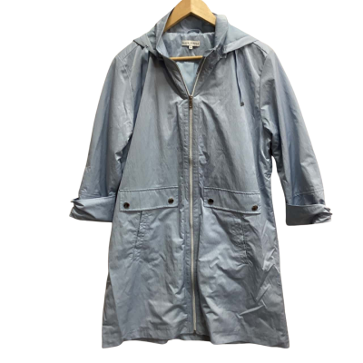 Black Pepper Womens  Size 16 Hooded Jacket Blue (b)