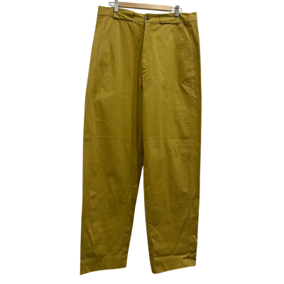 Bassike Womens  Size 4 Straight Leg Pants Malt 