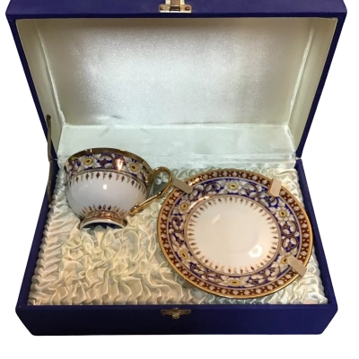 The Kennel Association of Thailand Cup and Saucer  boxed