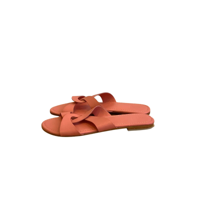 Seed Heritage Women's Size 41 Nov Cara Flat Sandal Coral Rose 
