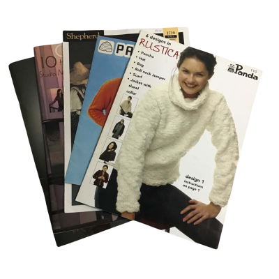 5 Assorted Knitting Patterns