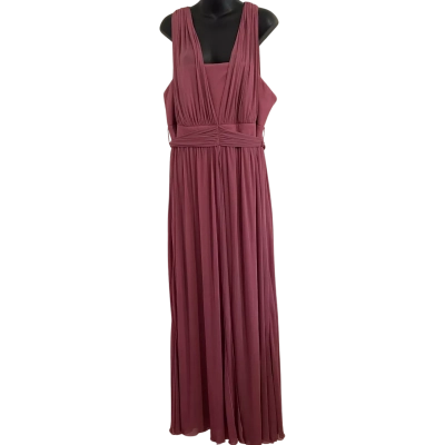  Dream Diva Womens  Size 16 Maxi Dress Crimson RRP $169.00