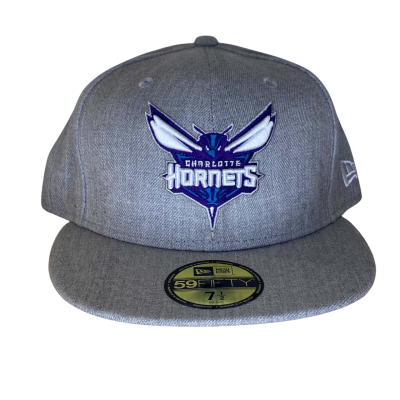 New Era Charlotte Hornets Grey Cap  Size 7 