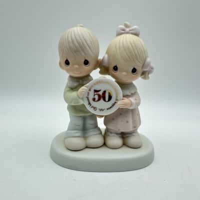 1983 Jonathan & David Enesco Precious Moments 50th Anniversary Figurine