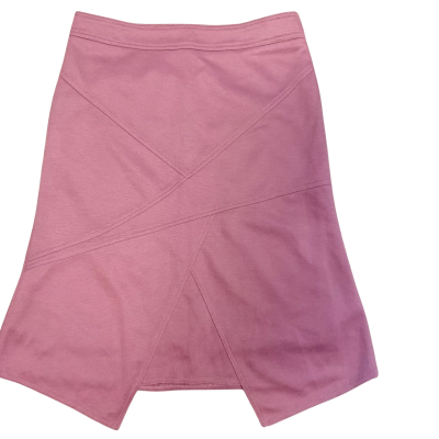 Paris Womens  Size M Midi Skirt Pink  