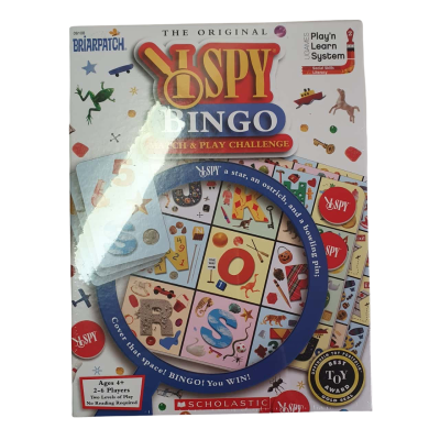 Scholastic I Spy Bingo Game - New Sealed