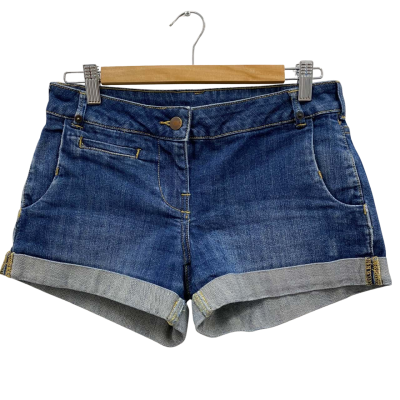 Witchery Women's Size 8 Denim Shorts Blue 