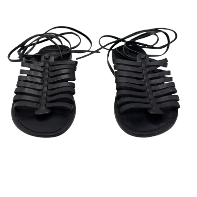 Just Because Premium Women’s Black Sandals Size 8 