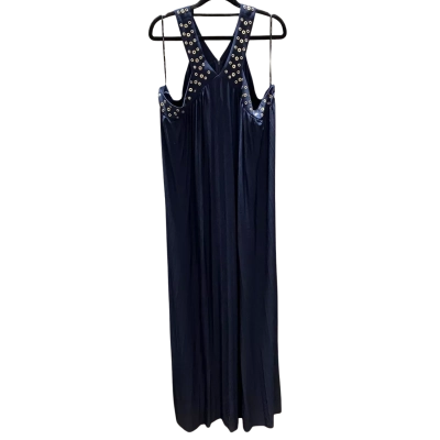 BNWT Wayne Cooper Womens  Size 18 Maxi Dress Navy RRP $169.95