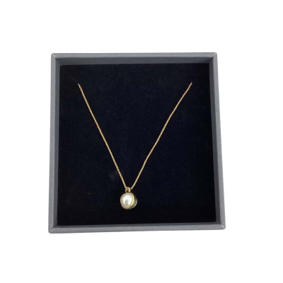 Country Road Womens Necklace Gold Tone Pearl Drop BNIB