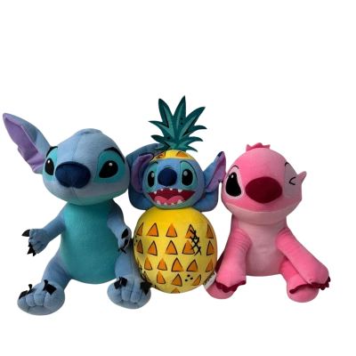 Stitch plushies x3