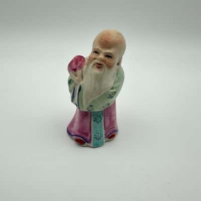 Miniature Porcelain Chinese Figurine