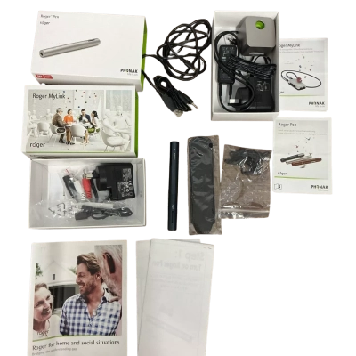 Phonak Roger Pen and My link Bundle Hearing Aid Accessories