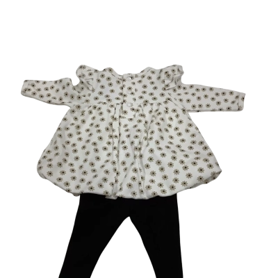 BNWT Rocca Madden Hadley Bubble Set Baby Size 0000 Black / Brown/White (Baby)