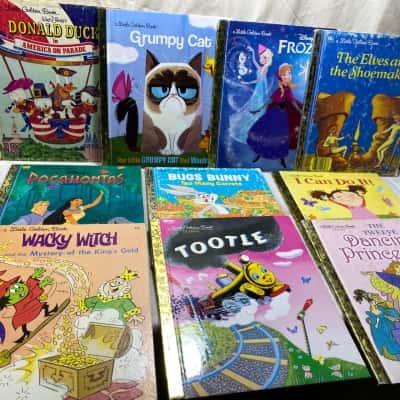 10 Children A Little Golden Books