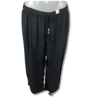 Millers Split Front Pant - Black Size 20
