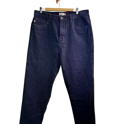  BNWT S/Double Mens Size 34 Straight Leg Jeans Black  