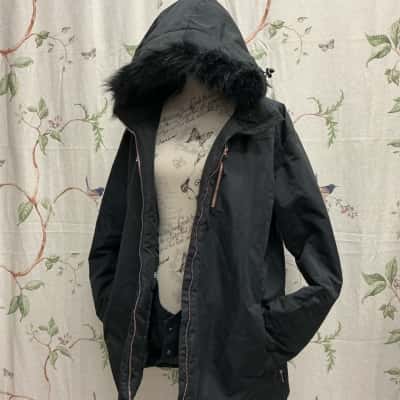 Chute Catherine Womens  Size 18 Winter Jacket Black  