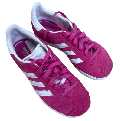Adidas Kids Size 13UK Pink Suede Shoes