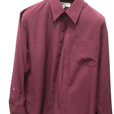  Mens Mattino Classic Italy Shirt Burgundy 