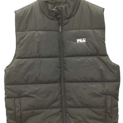 Fila Mens Black  vest black 5xl