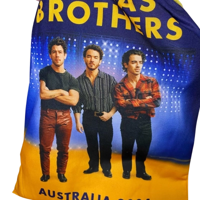 Jonas brothers Australia 2024 beach towel