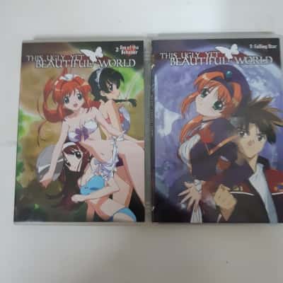The Ugly Yet Beautiful World Vol 1&2 Anime DVDs