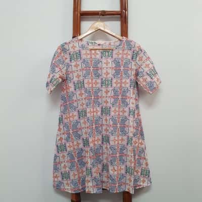 Gorman Women's Size 6 Cross Stitch Look Mini Dress