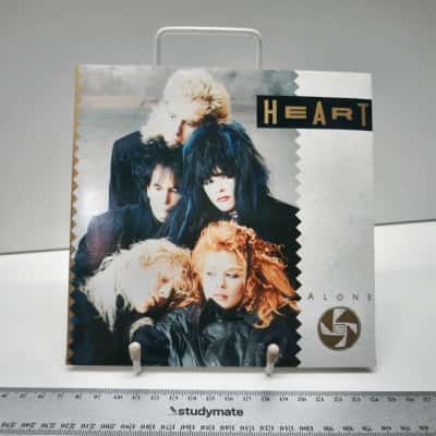 Heart Alone 1987 Capitol Records 7 Inch Vinyl Single Australian Release CP.1944