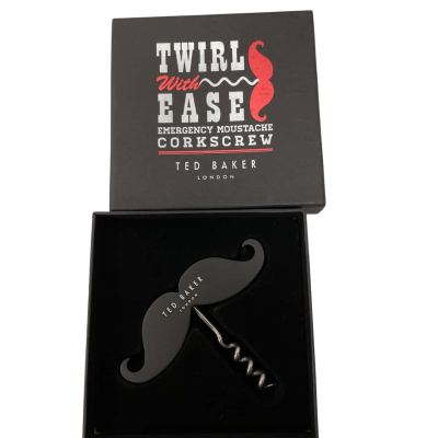 Twirl With Ease Emergency Moustache Corkscrew Ted Baker 