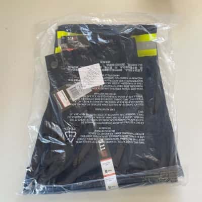 5.11 Navy Blue Taclite Tdu Regular Relaxed Fit Pants Size M 