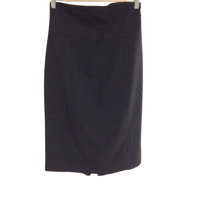 Cue Womens  Size 12 Maxi Skirt Black  