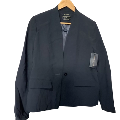 Perri Cutten Womens  Size 14 Suit Jacket Black  