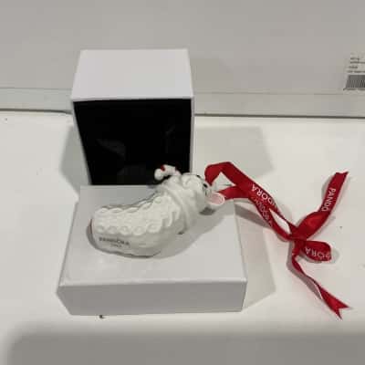 Pandora porcelain mouse christmas ornament 2023
