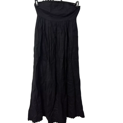BNWT Seed Heritage 100% French linen Size 8 Strapless Dress Black  rrp$199.95